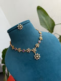 Ph161 Panchaloham short neckset without ear studs