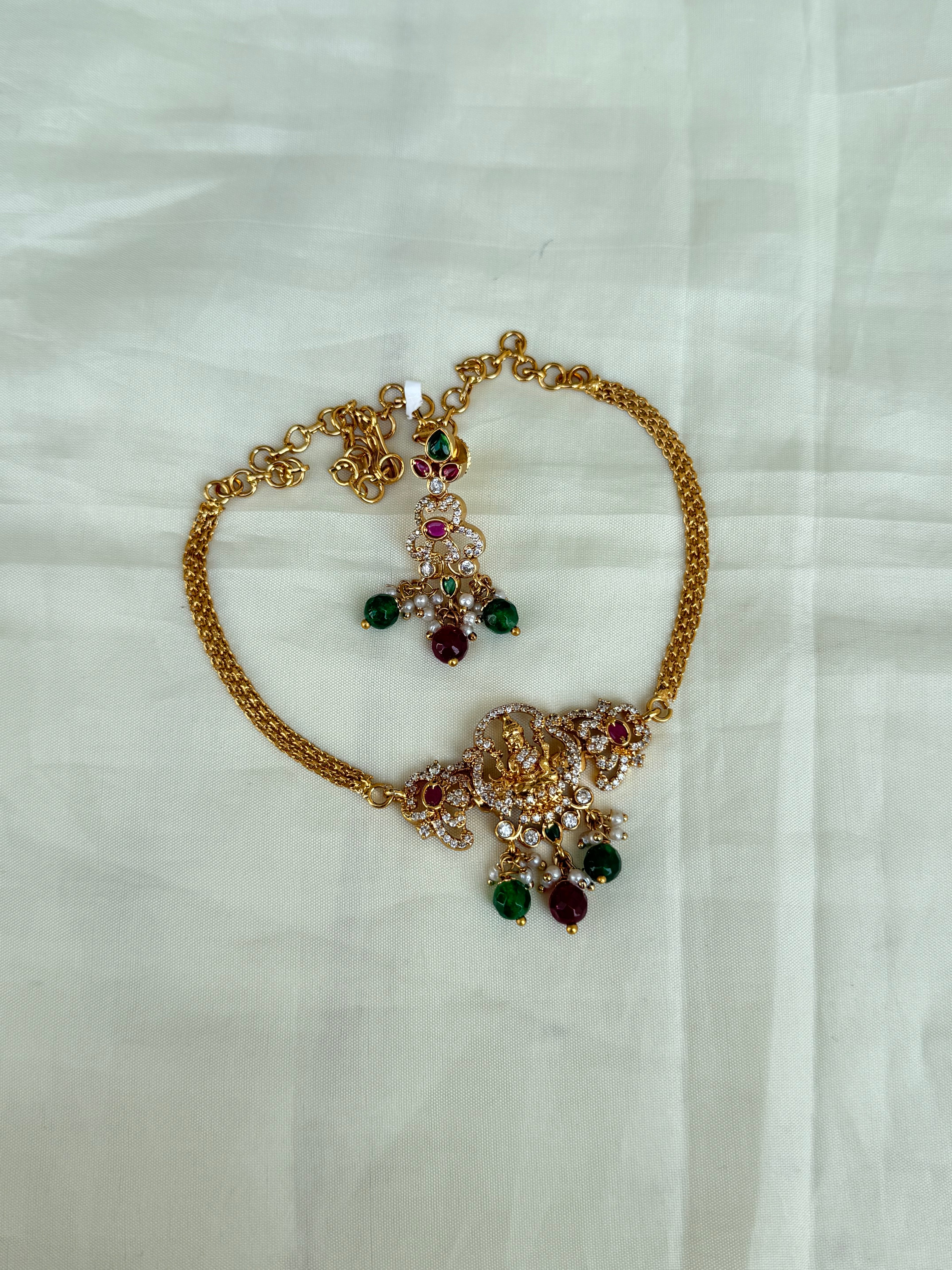 Ch0001 kids Laxmi Devi choker