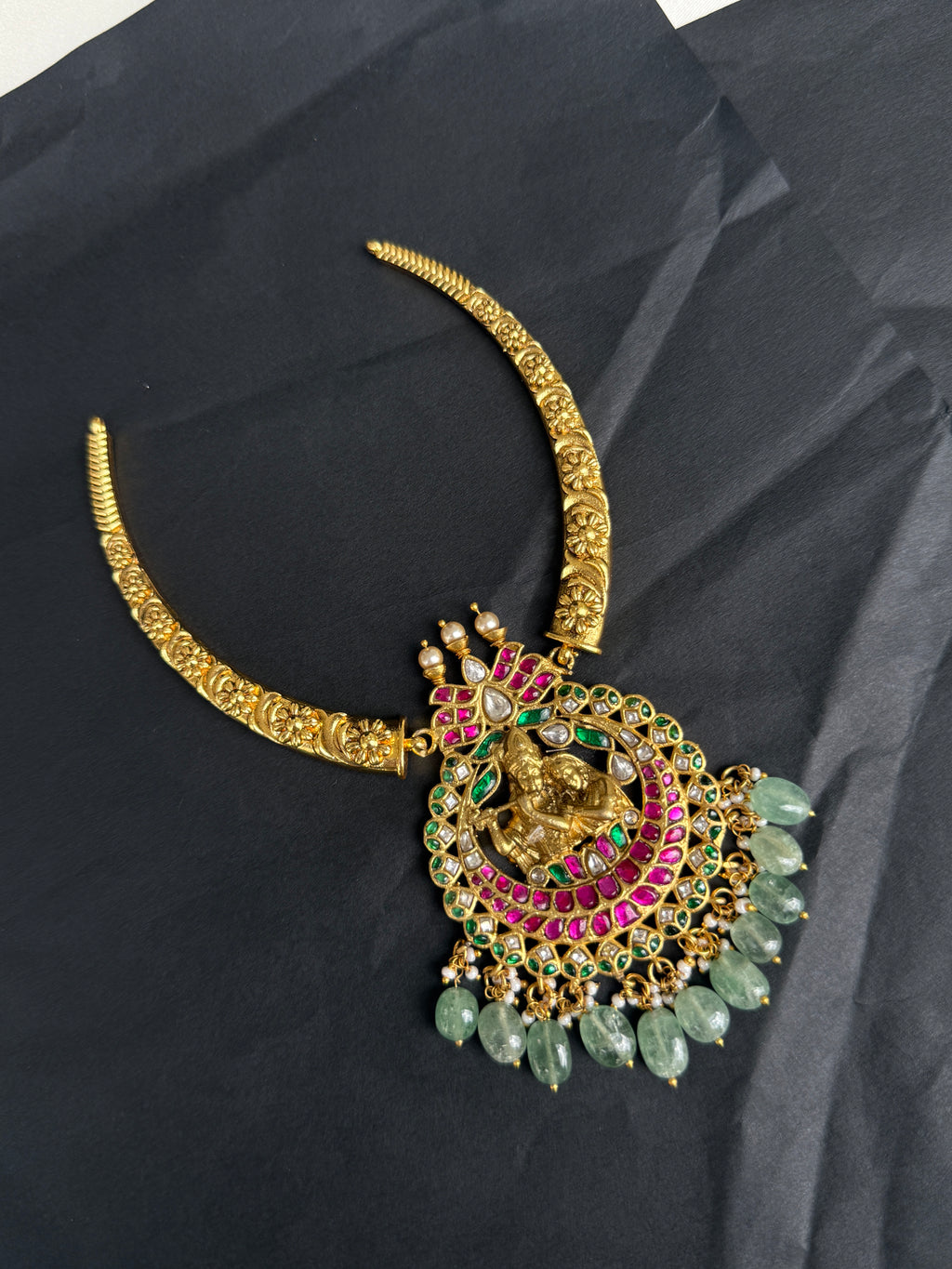 NS410 Premium Kenp Kante neckset with earrings