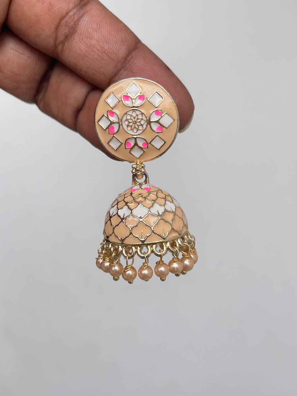 Beautiful small size circle butta Earrings
