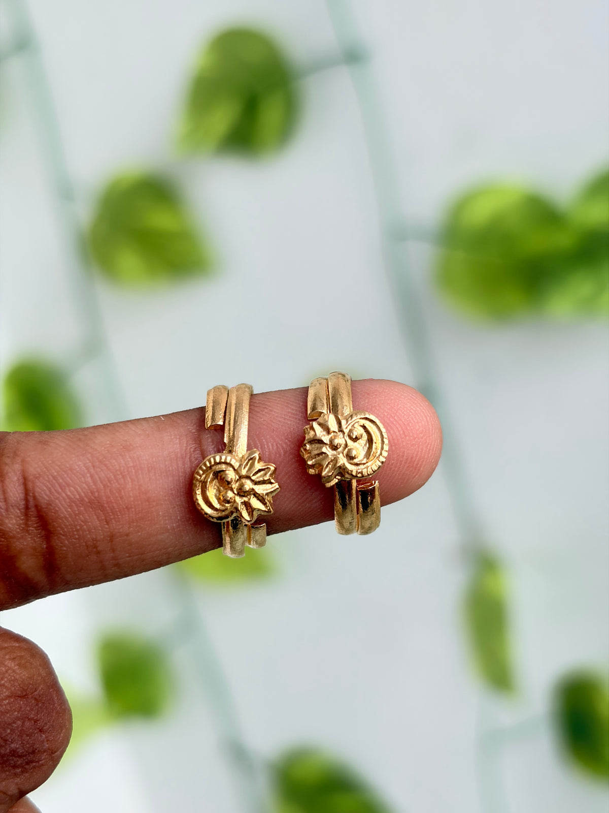 Panchaloham polished toe rings Tr021