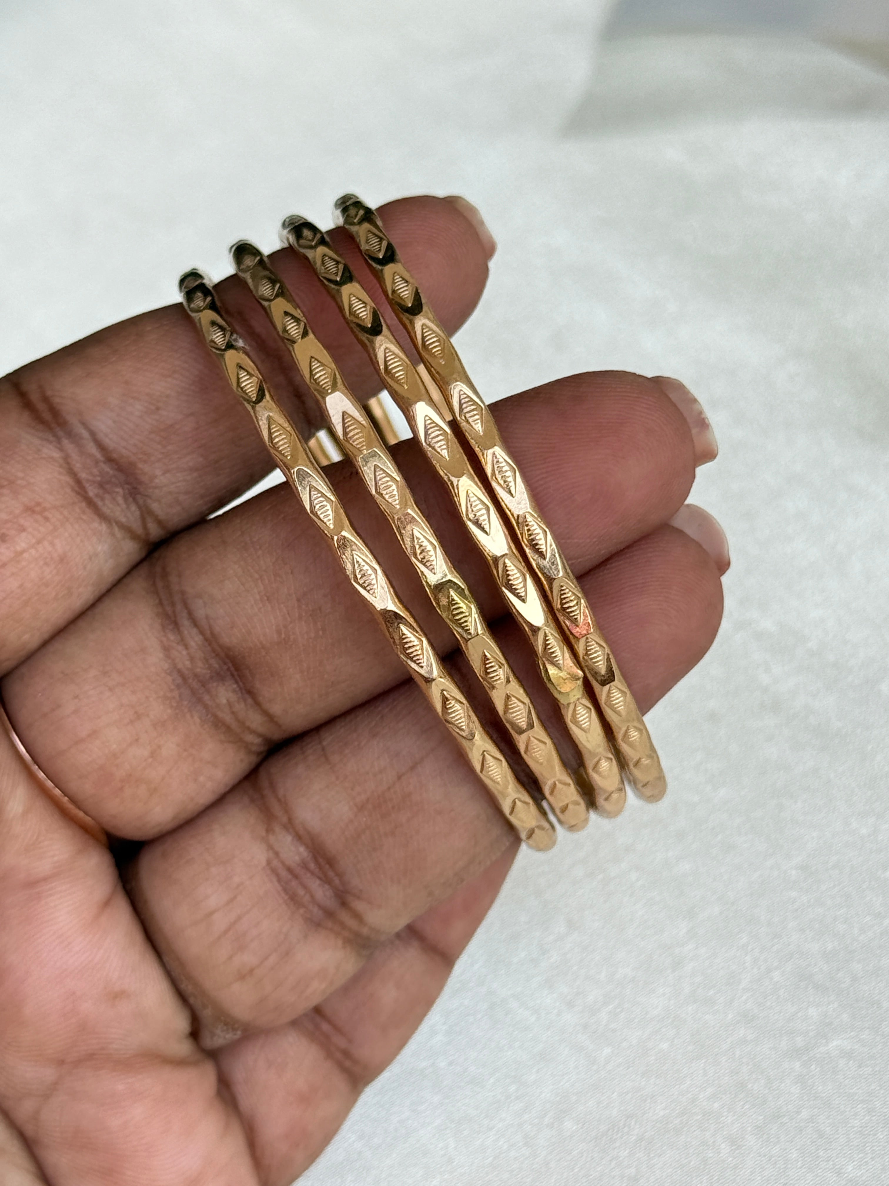 Ph104 panchaloham plain bangles