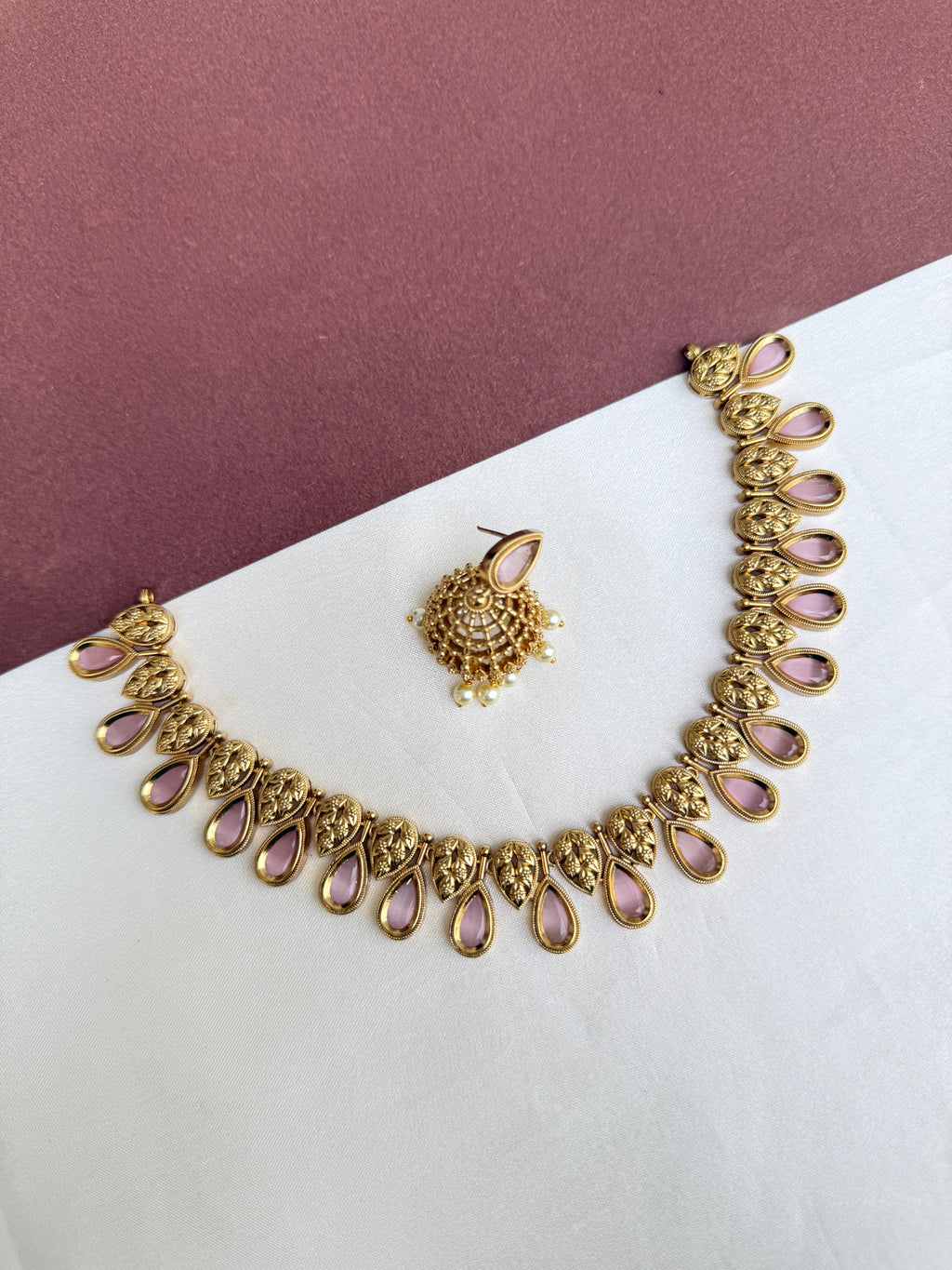 Ns392 flower neckset