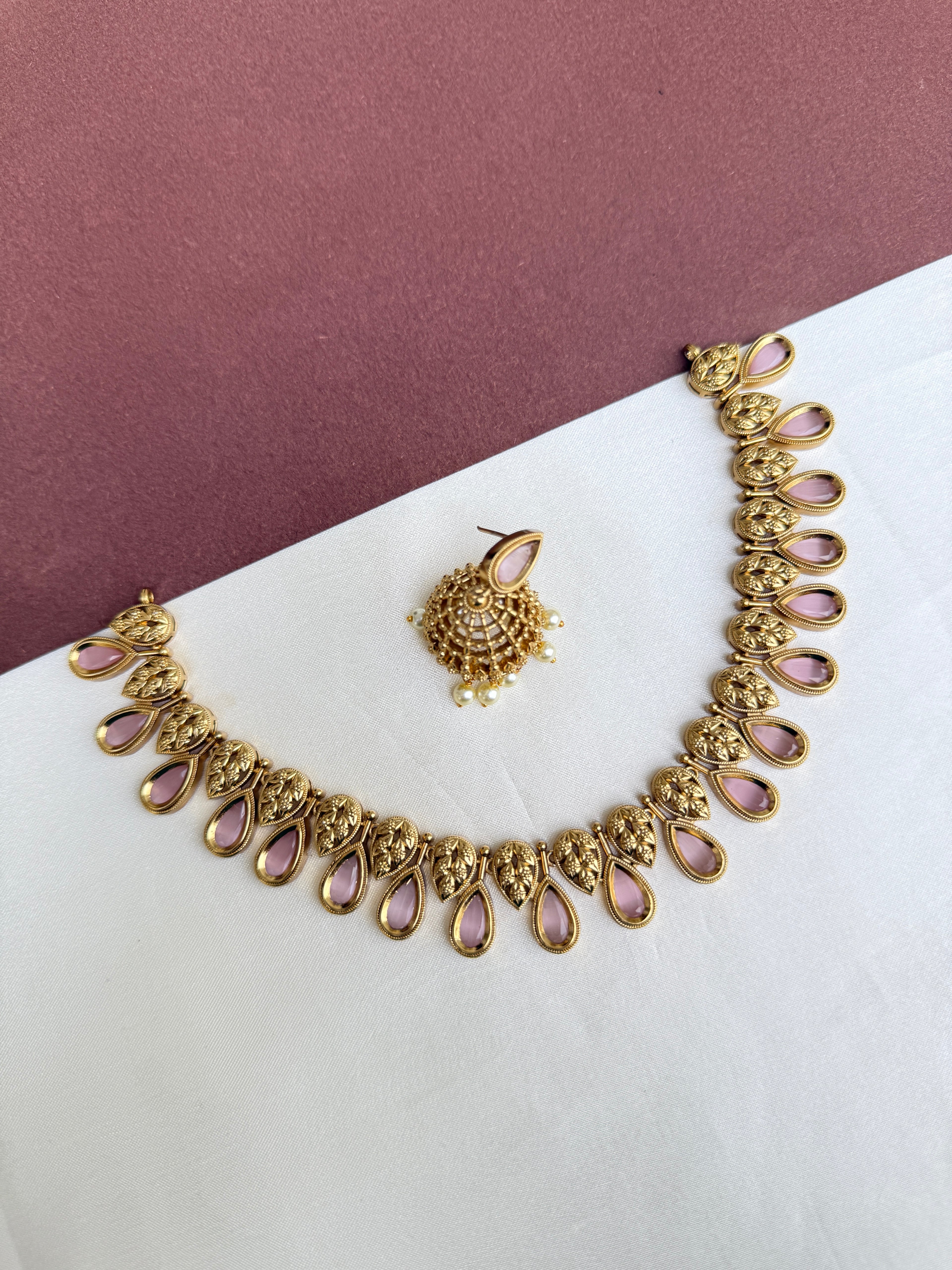 Ns392 flower neckset