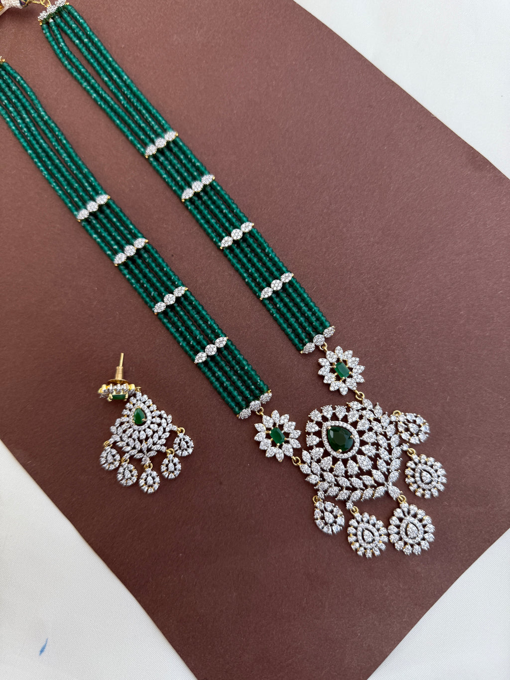 Ns552 emerald diamond finish Onex beads