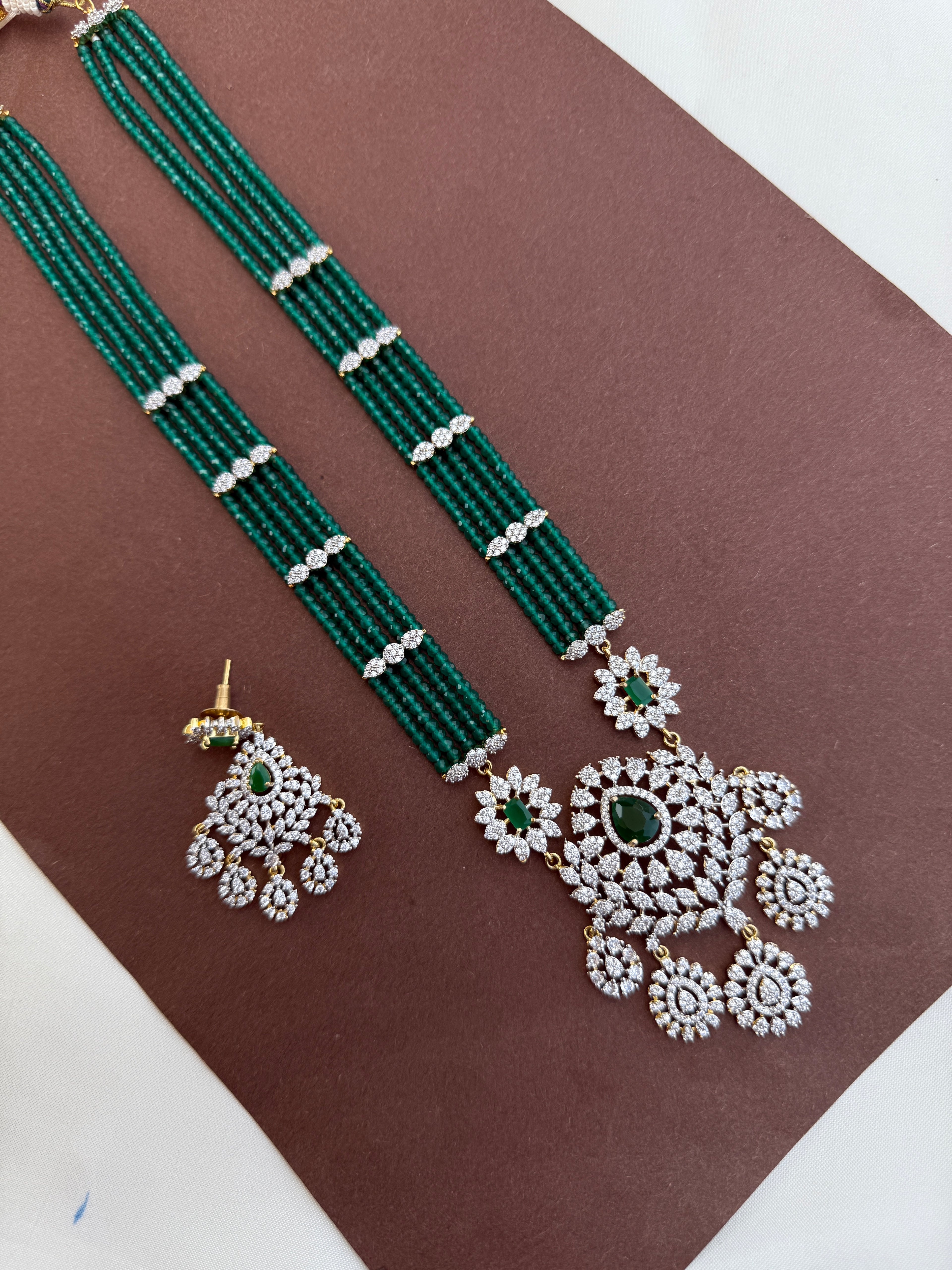 Ns552 emerald diamond finish Onex beads