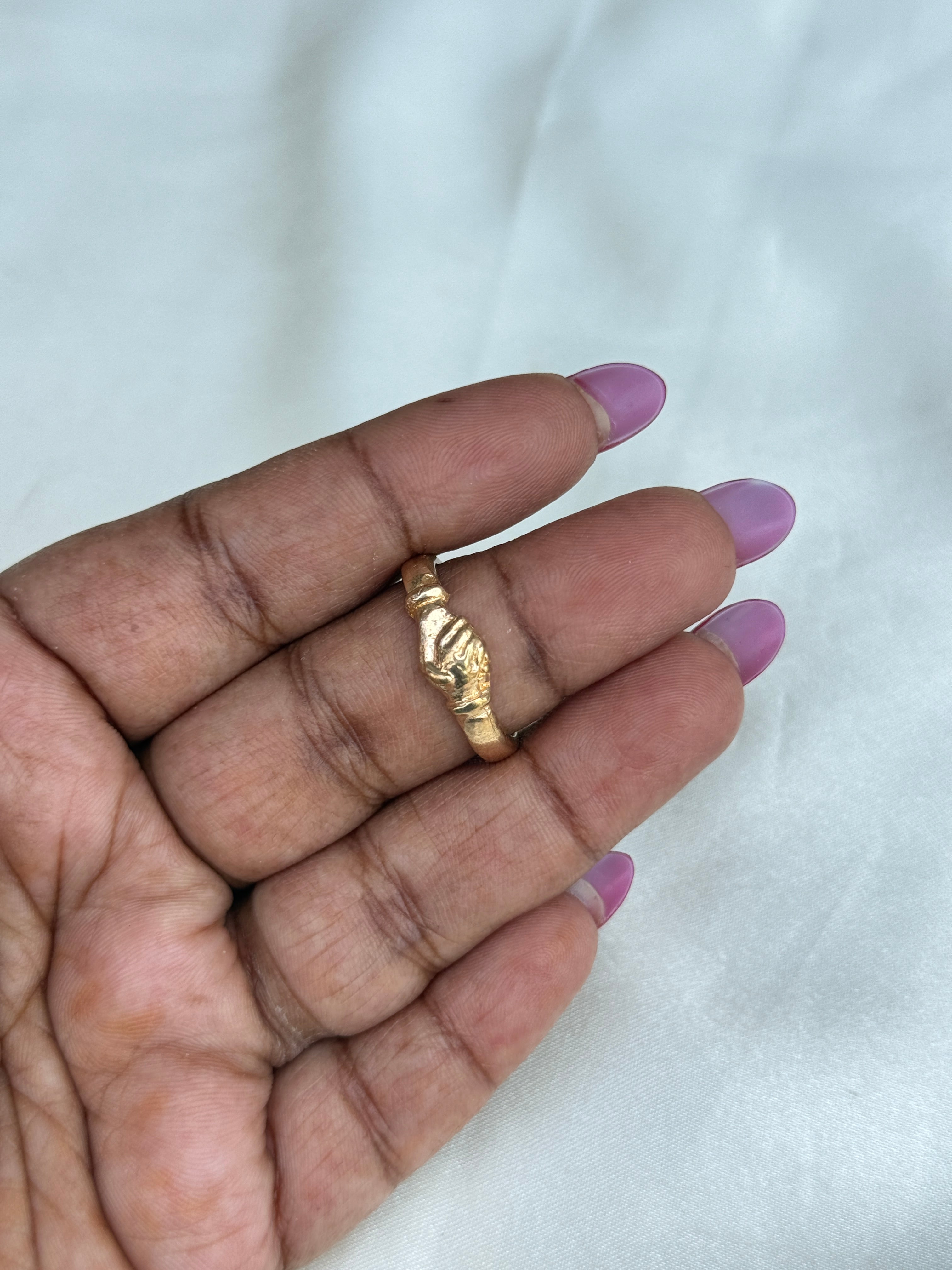 Rg086 panchaloham unpolished finger ring