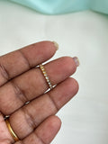 RG413 anti tarnish full stones finger rings