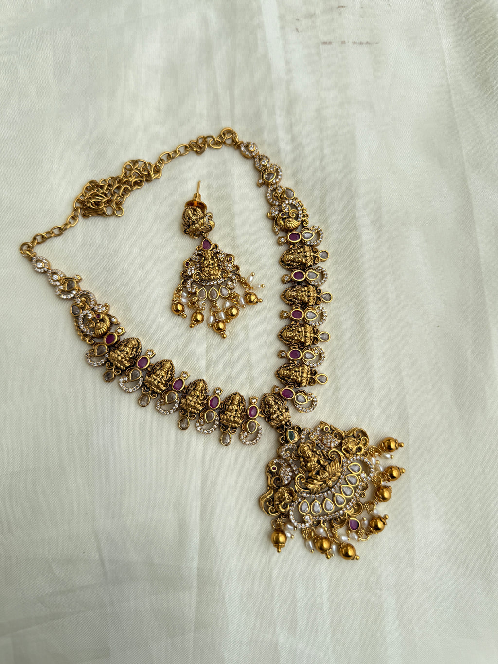 Ns313 nakshi Lakshmi Devi neckset