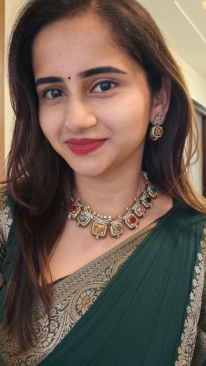 Ns367 navarathan Neckset