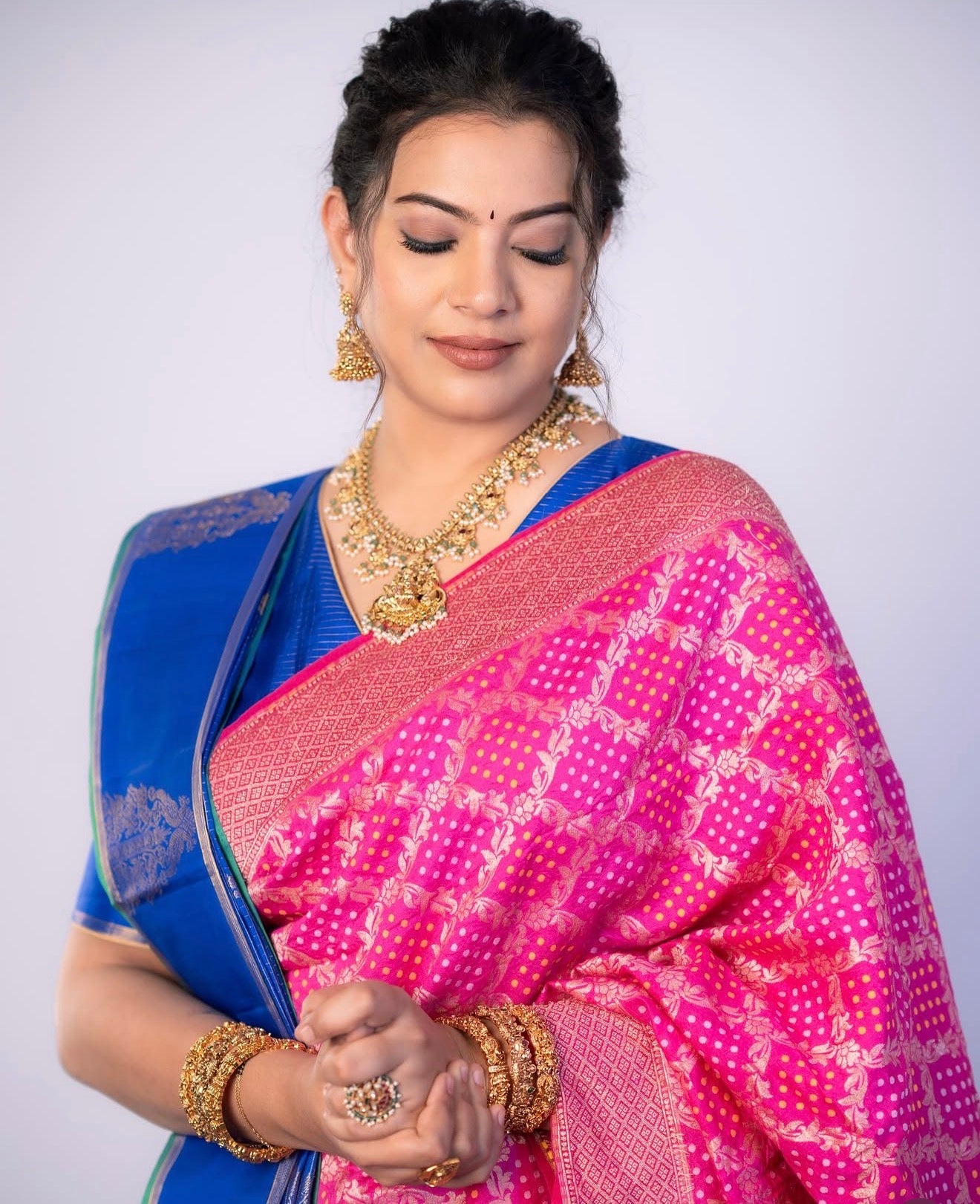 Ns594 Lakshmi devi guttapusalu neckset