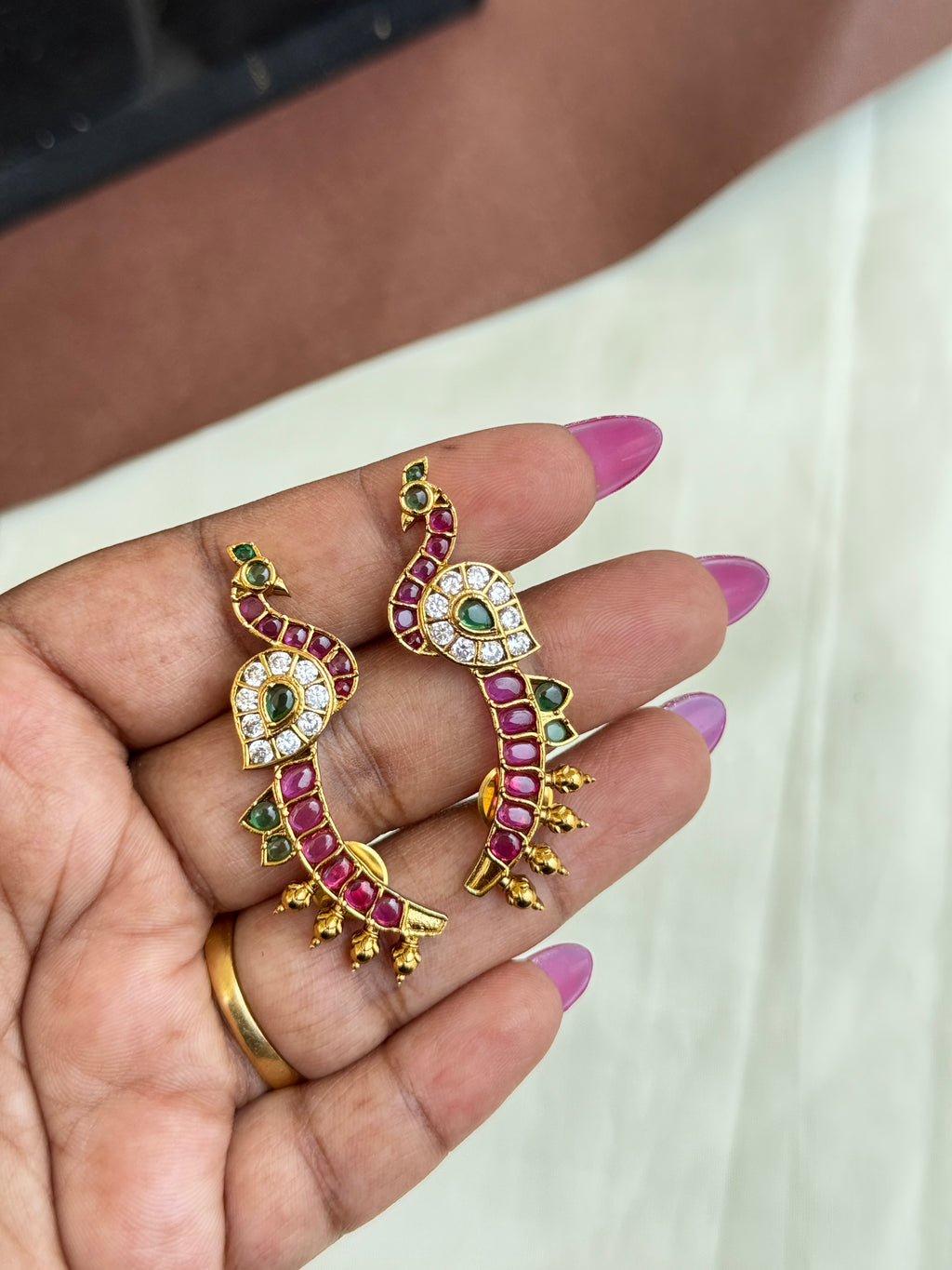 Er57 Kemp parrot ear cuffs