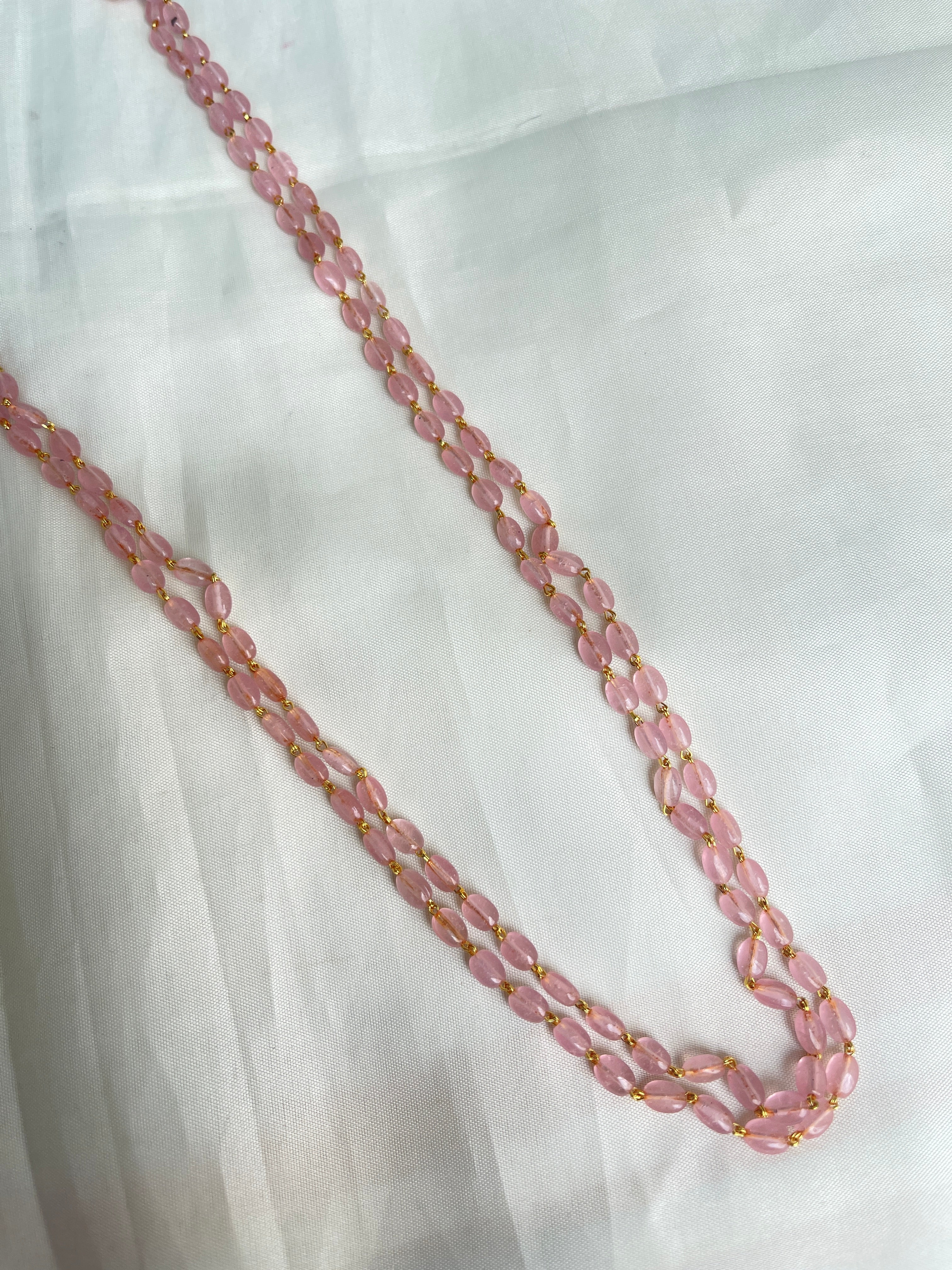 20 inches 2 lines beads chain