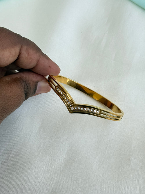 Ab571 anti tarnish 2.0 to 2.2 size kids openble kada bracelet