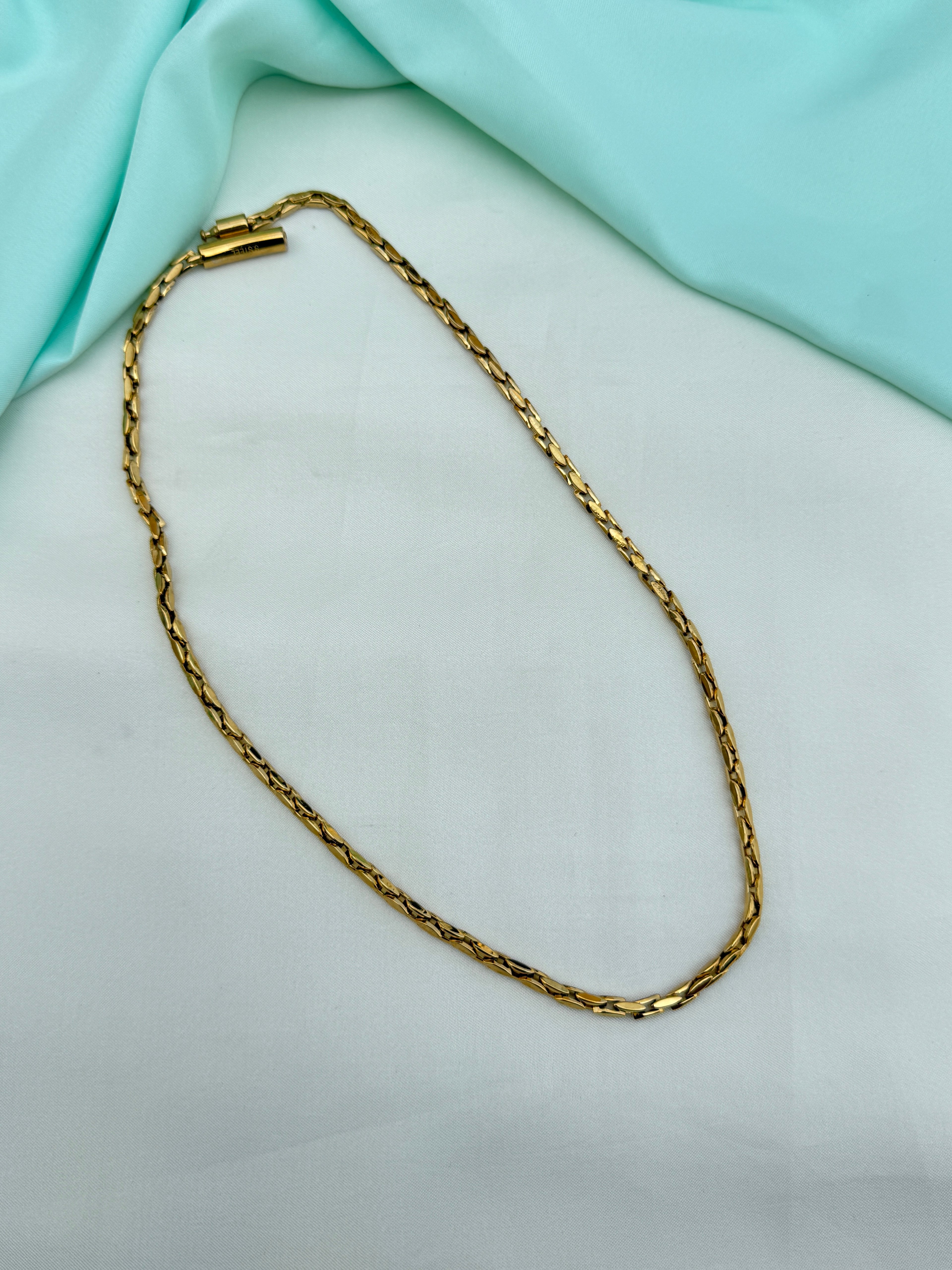 Dc037 anti tarnish 21 inches mens daily wear chains