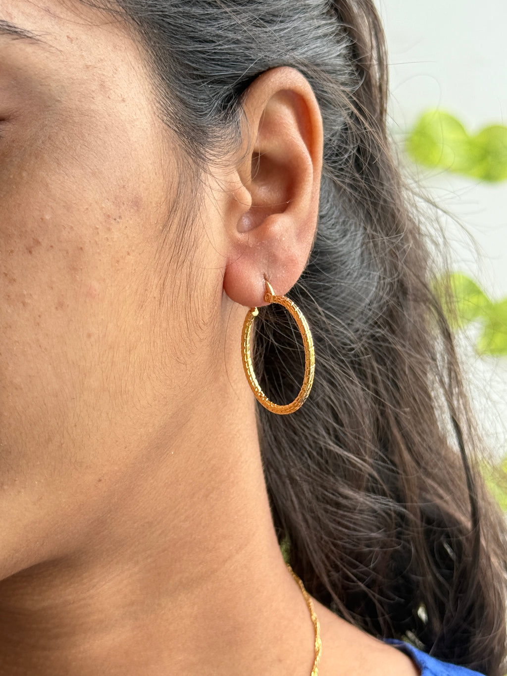 ST095 hoops earrings