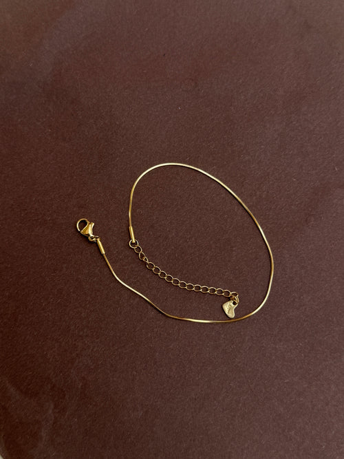 Ak133 anti tarnish plain anklets single piece 199 and for 2 pieces 398