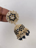 Round Kundan butta Earrings ER6131