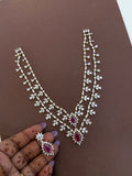 NS803 2 layers diamond finishing Neckset
