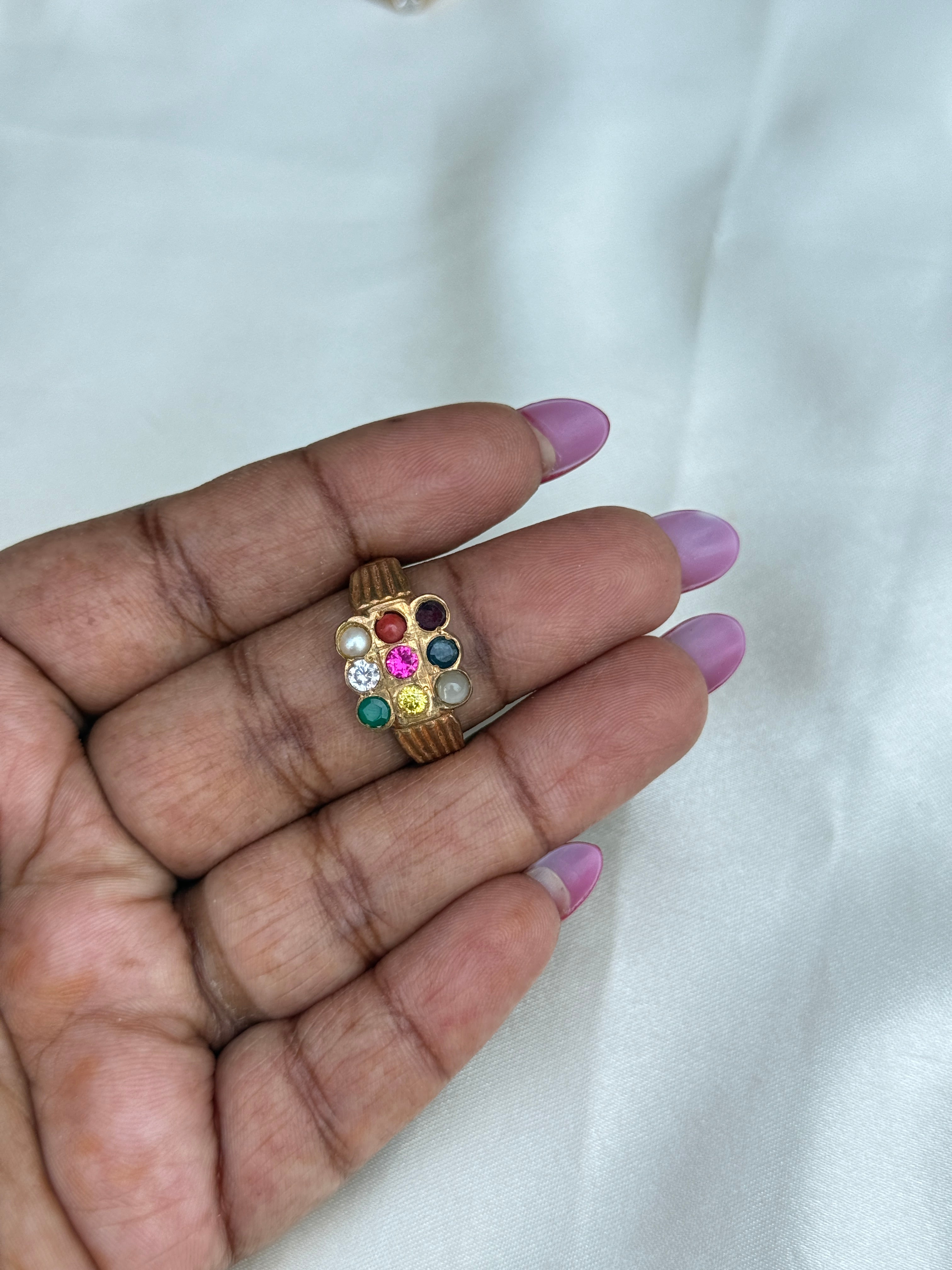Rg076 panchaloham multi color fingering