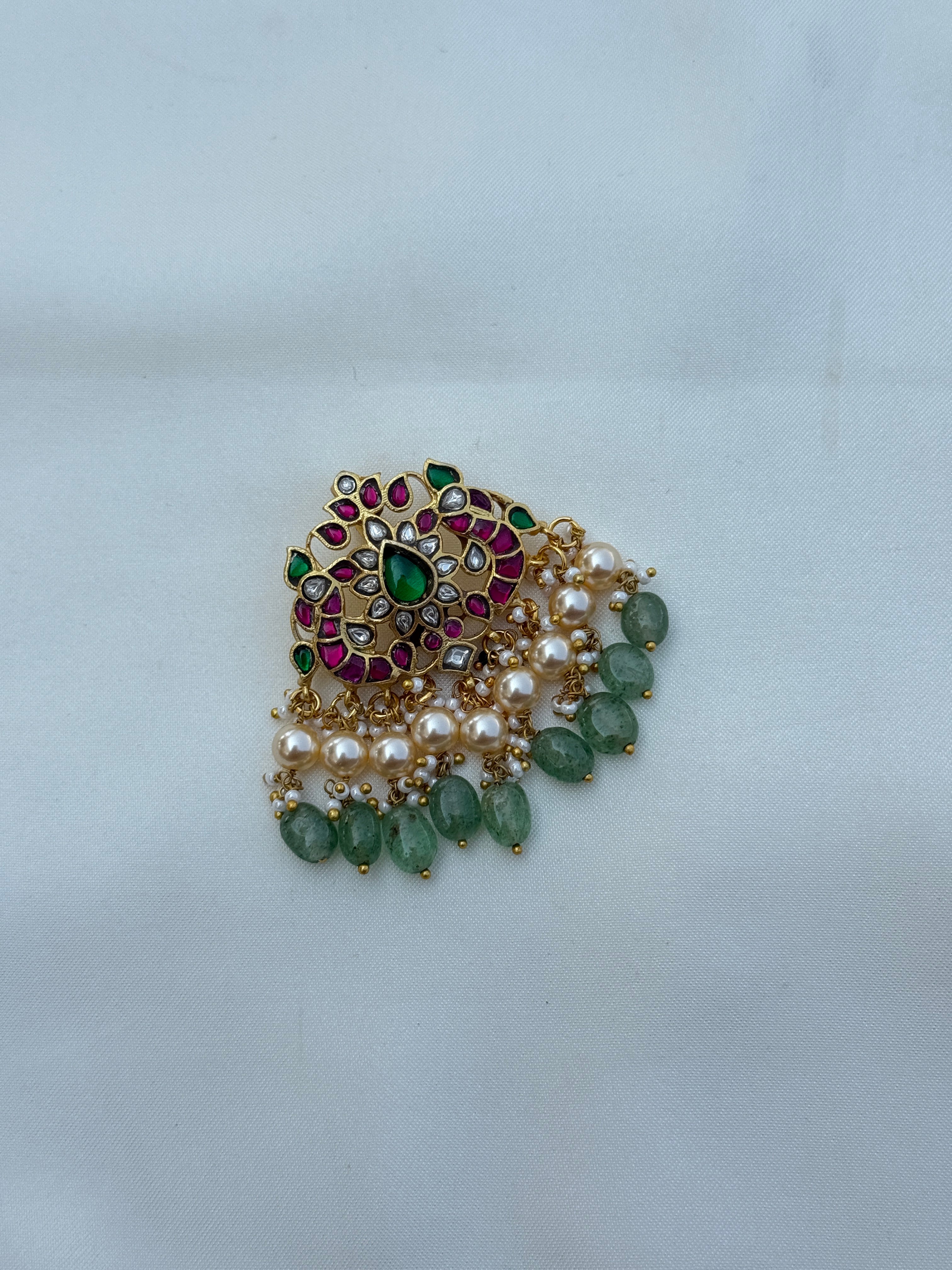 L012 jadau kundan pendant