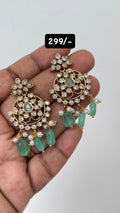Small Chandbali earrings
