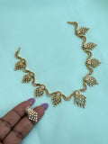 Ns819 small necklace with earrings