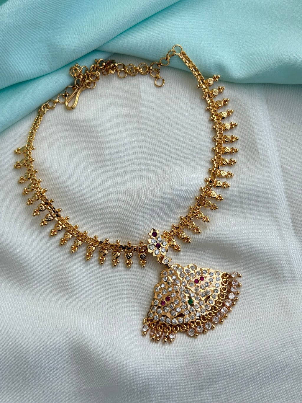 Ph547 Panchaloham polished short neckset