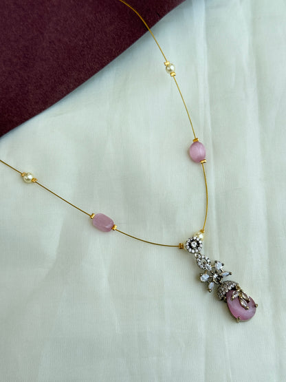 Ns250 western invisible chain in purple and pink