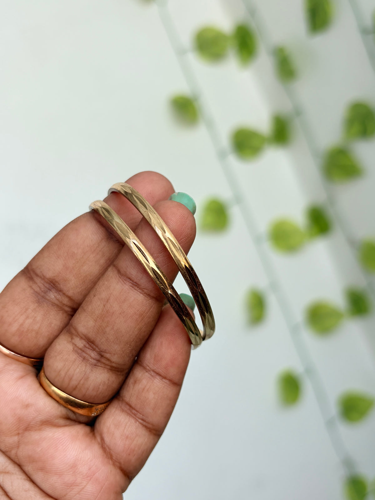 Kd062 Panchaloham unpolished kids bangles