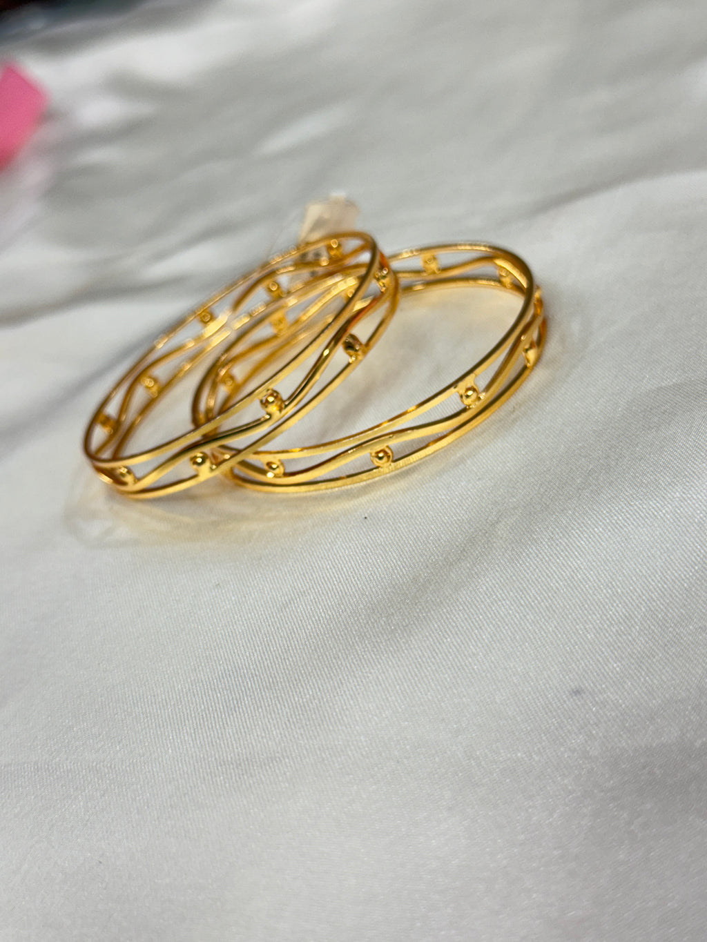 Sb134 dailywear gold bangles
