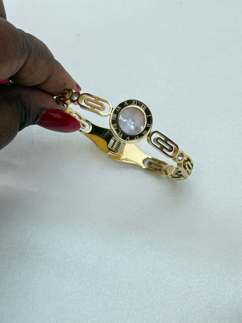 Ab079 anti tarnish openable kada bracelet