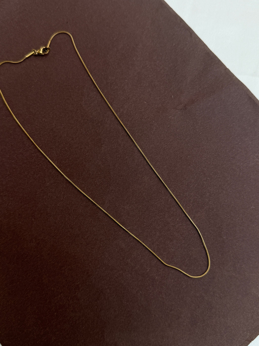 Dc018 anti tarnish daily wear chains 17  inches