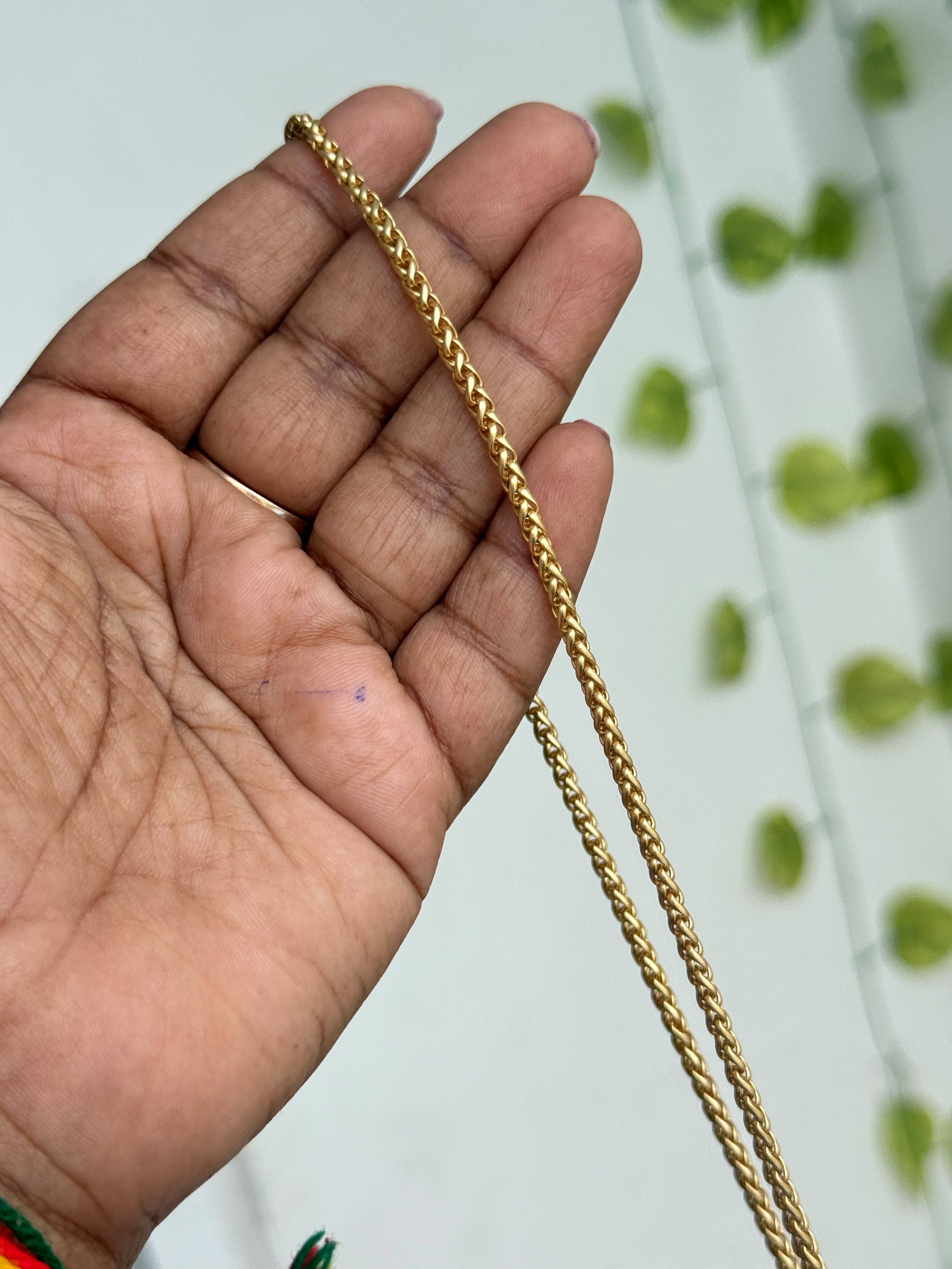 TC061 Panchaloham 24 inches unpolished thali chain