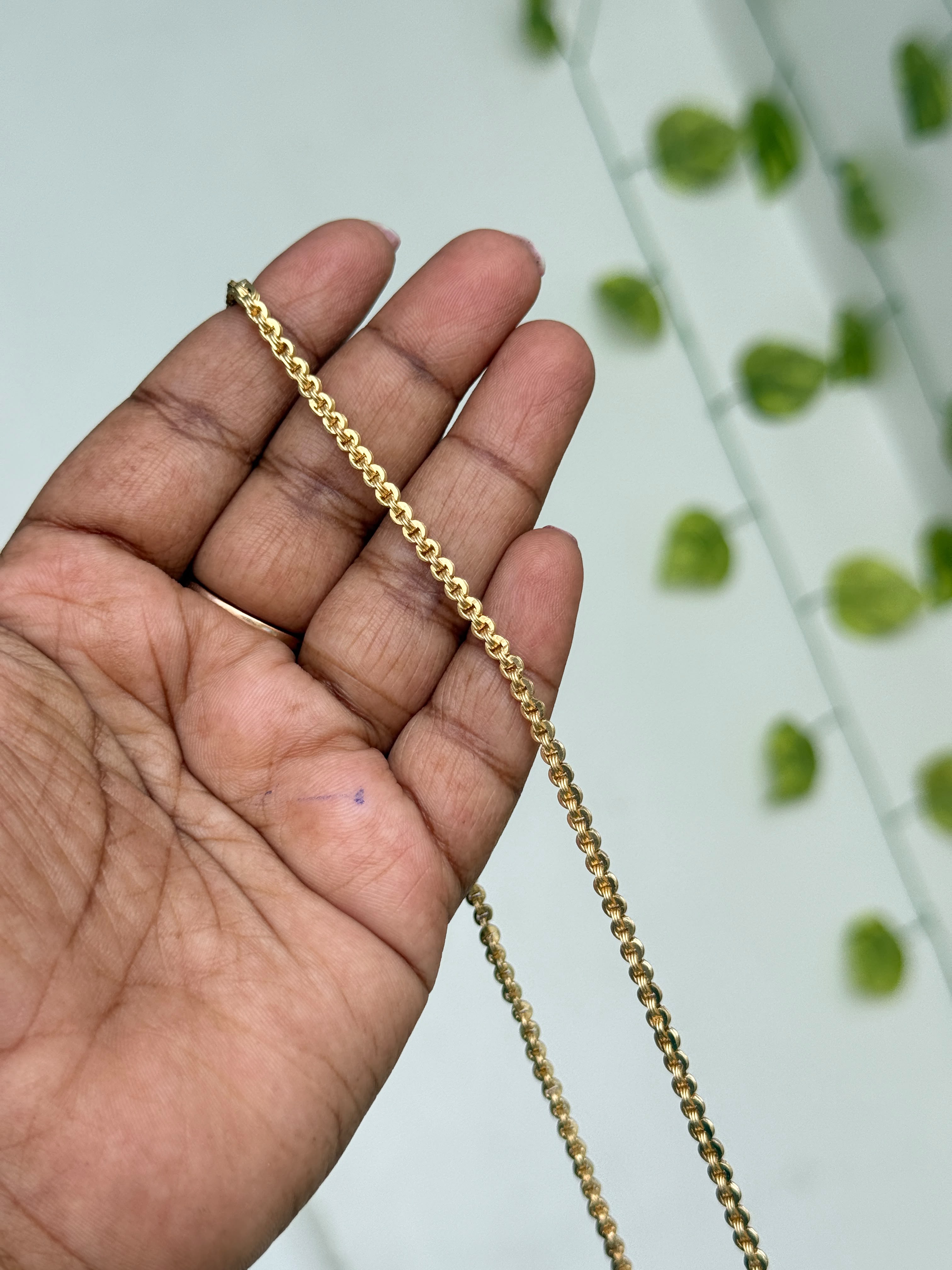 TC056 Panchaloham unpolished thali Chain