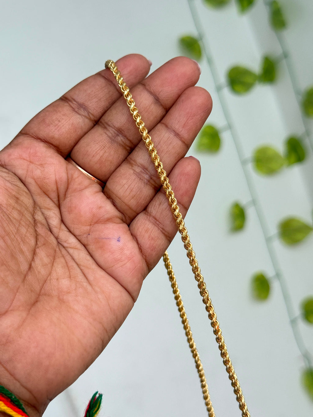TC058 Panchaloham 24 inches Unpolished Thali Chain