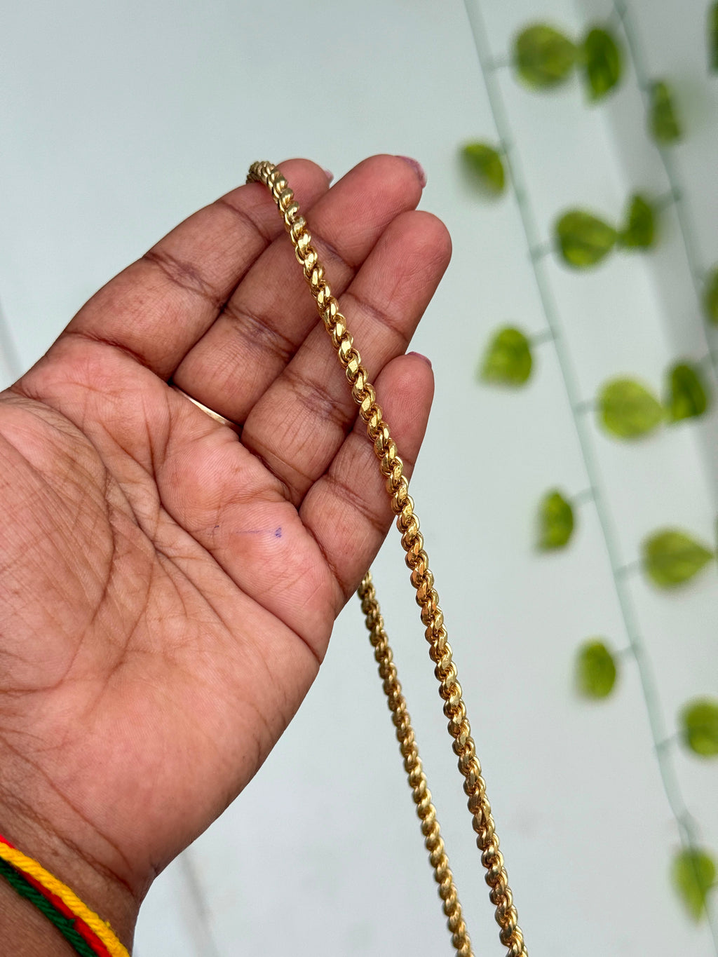 TC059 Panchaloham 24 inches Unpolished thali Chain