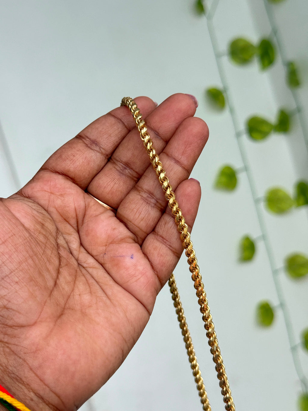TC059 Panchaloham 24 inches Unpolished thali Chain