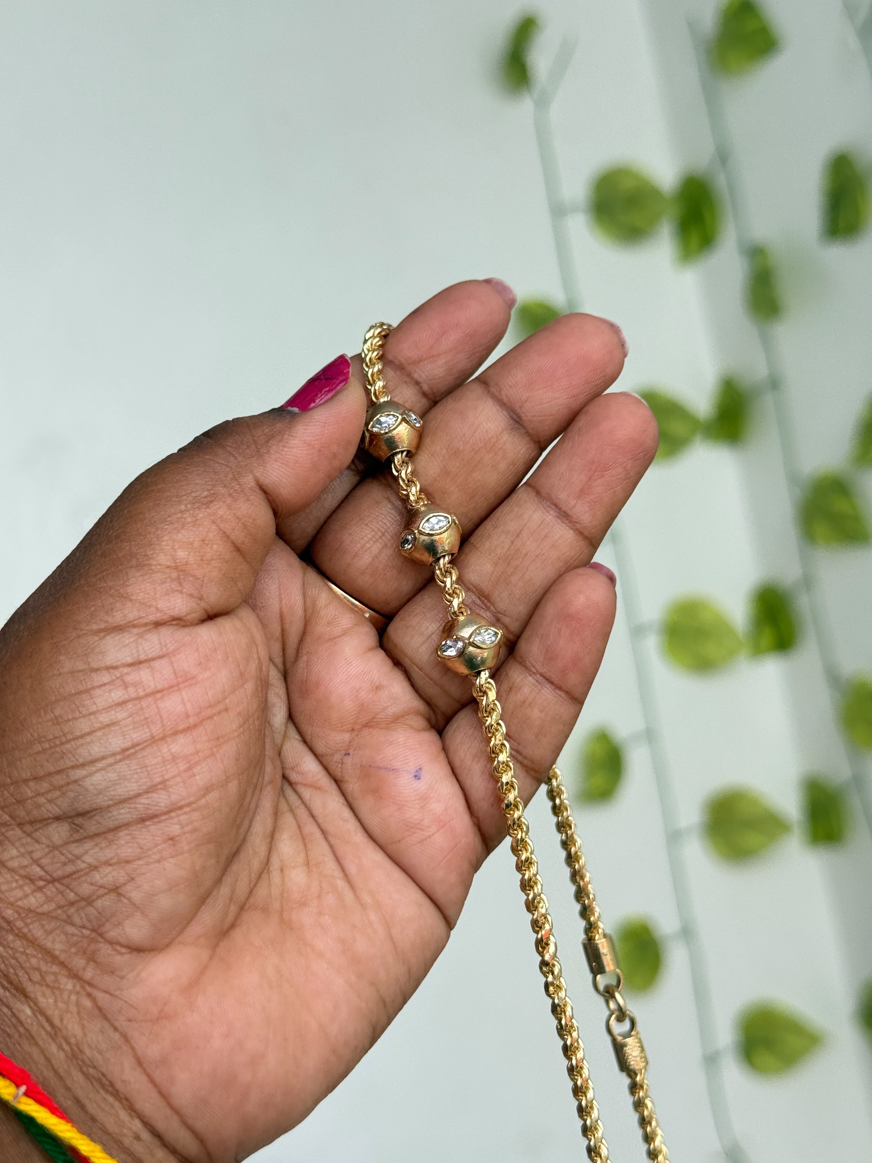 TC066 Panchaloham unpolished Thaali Chain 24 inches