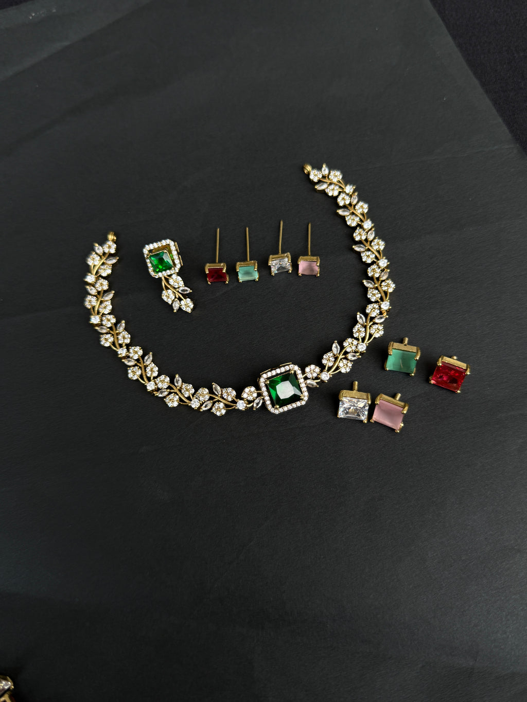 NS507 Diamomd finish Changable choker