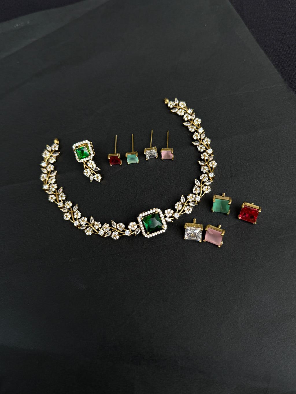 NS507 Diamomd finish Changable choker