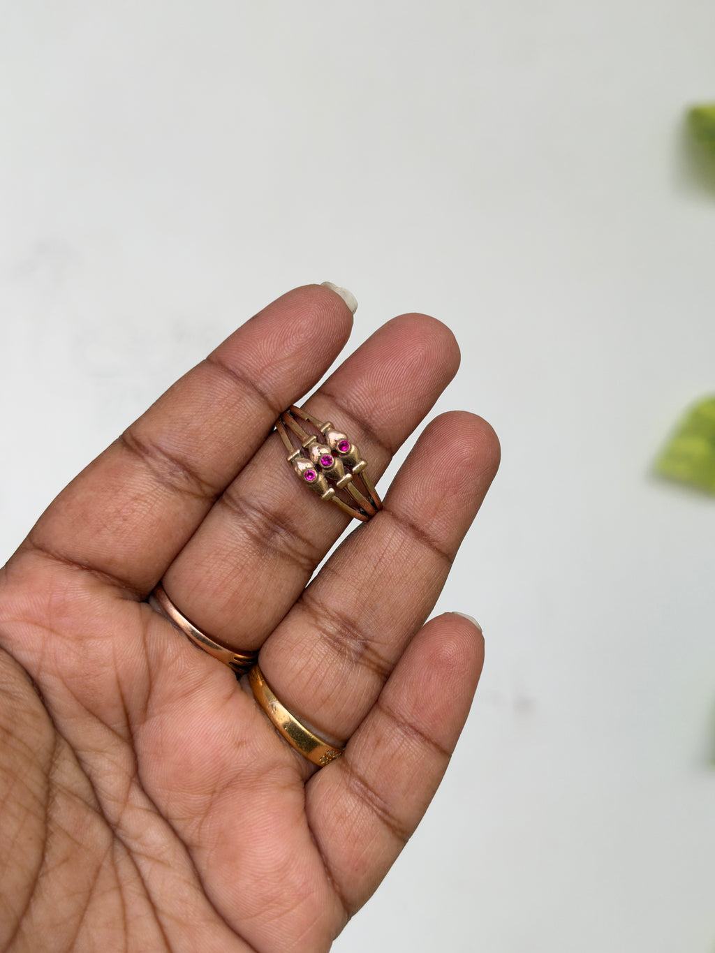 Rg202 Panchaloham unpolished finger rings