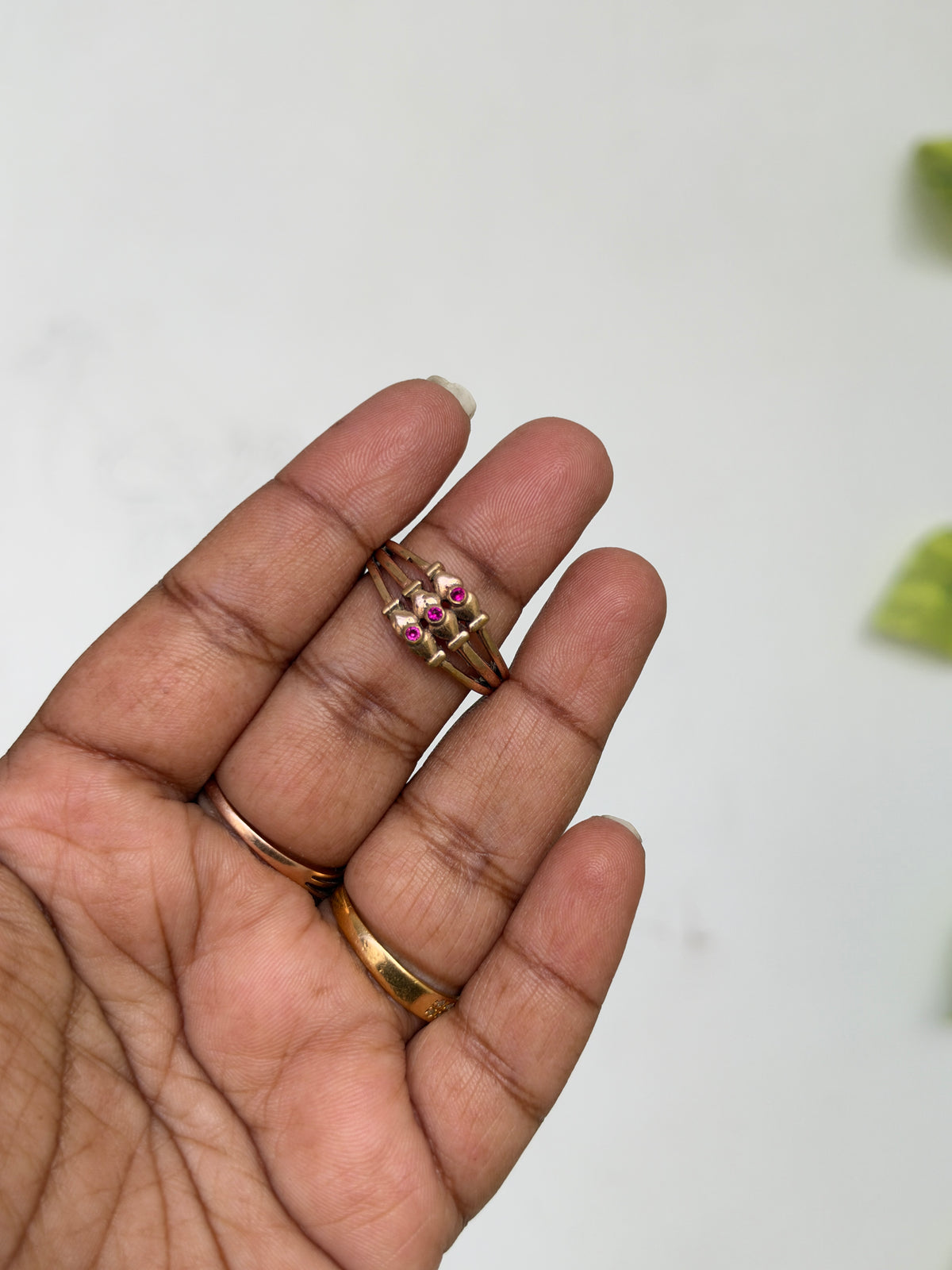 Rg202 Panchaloham unpolished finger rings