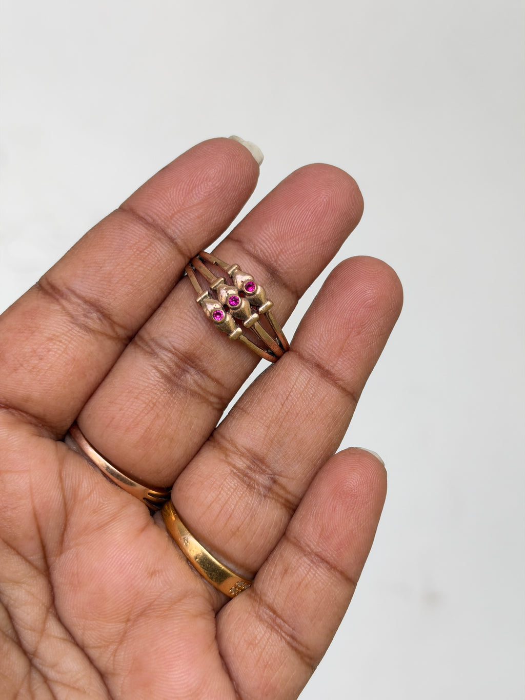 Rg202 Panchaloham unpolished finger rings