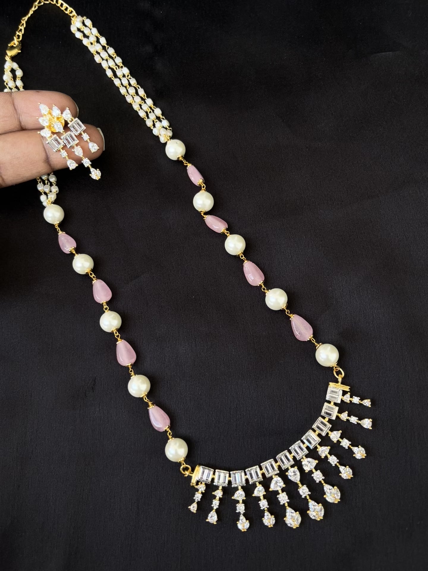 Beads chain with pendent pc010