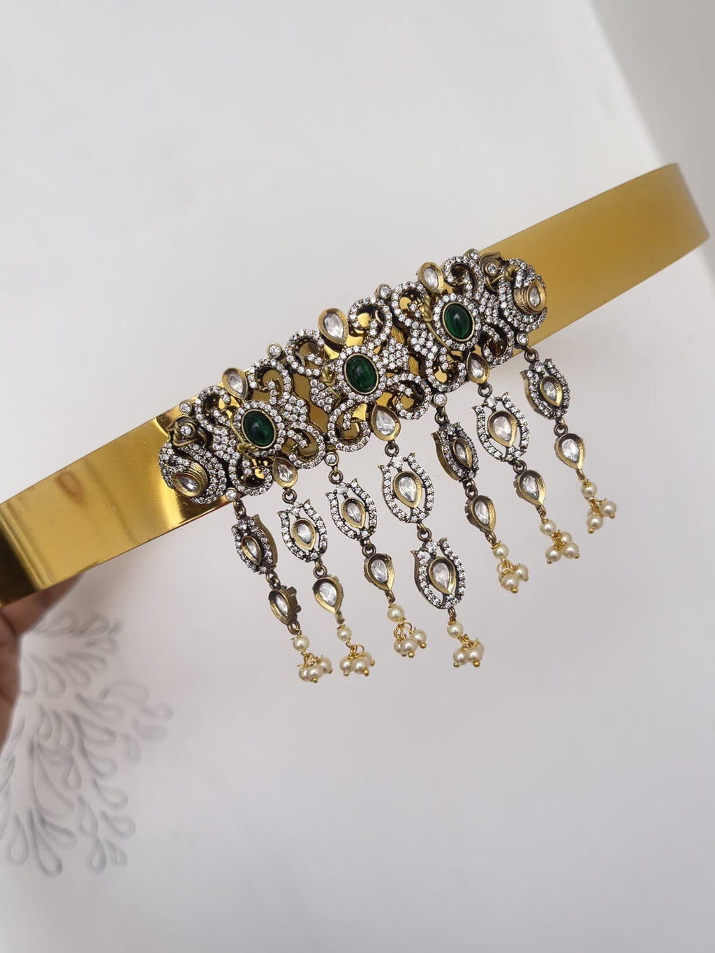 Victorian Hipbelt with hanging pendent hb500