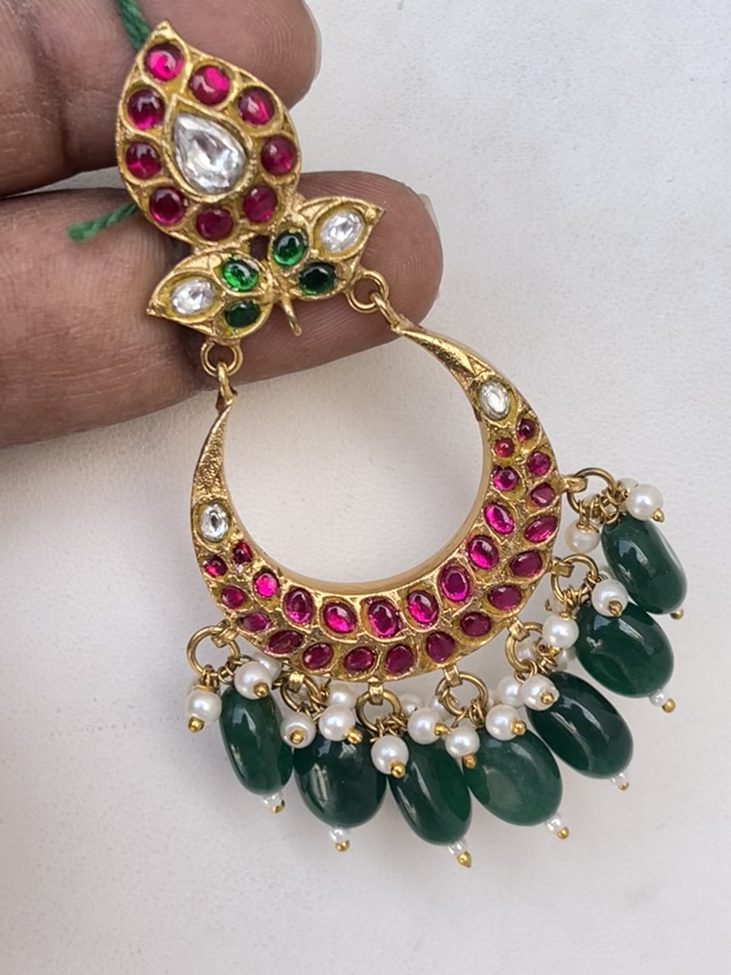 Jadau Kundan chandbali