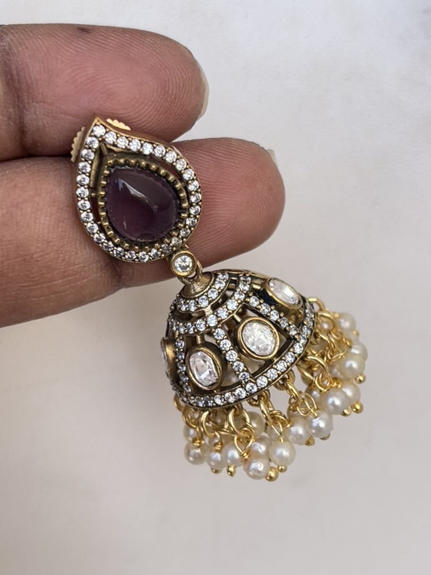 Victorian Mehandi polish small butta