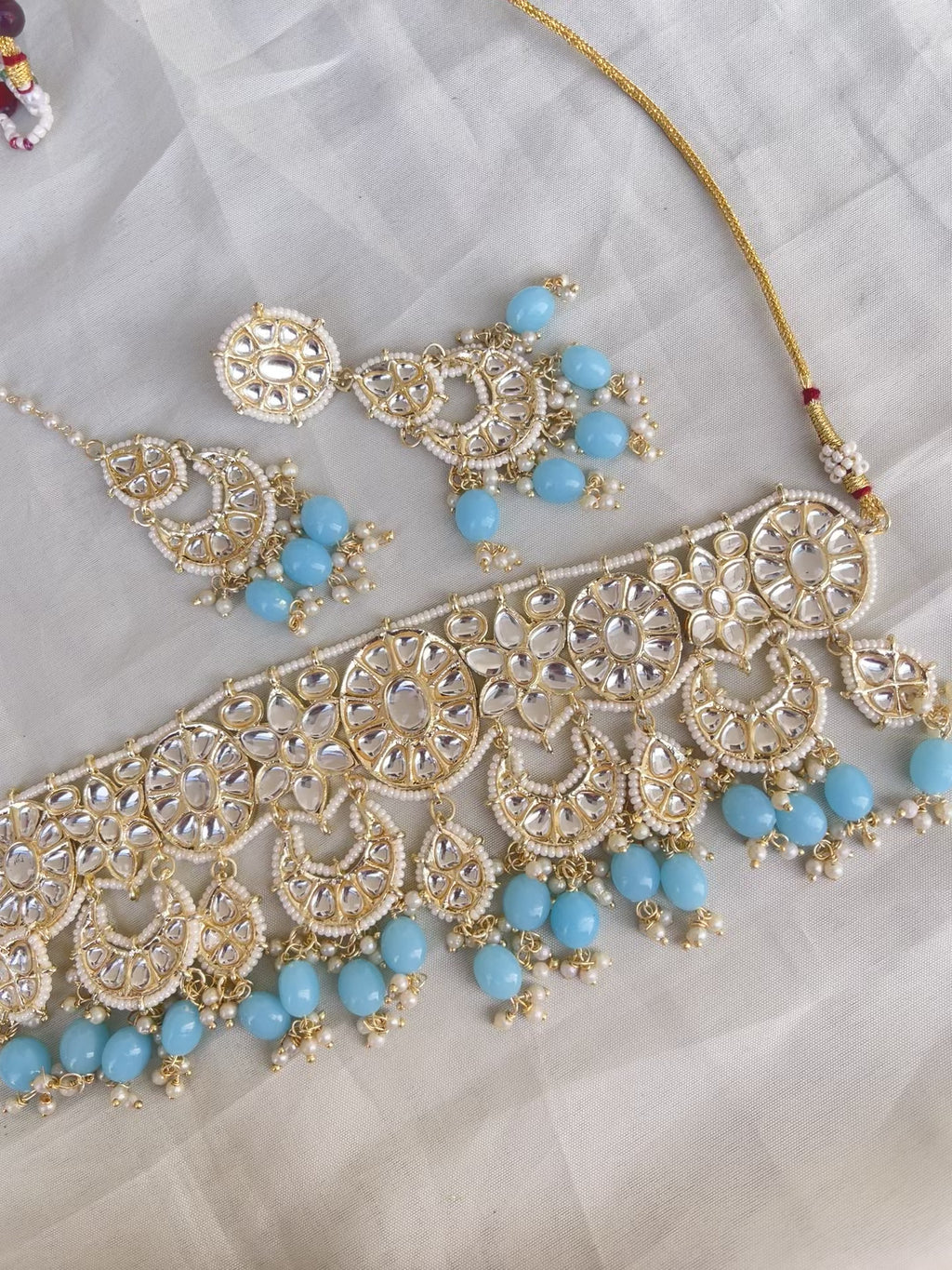 Heavy Meenakari neckset
