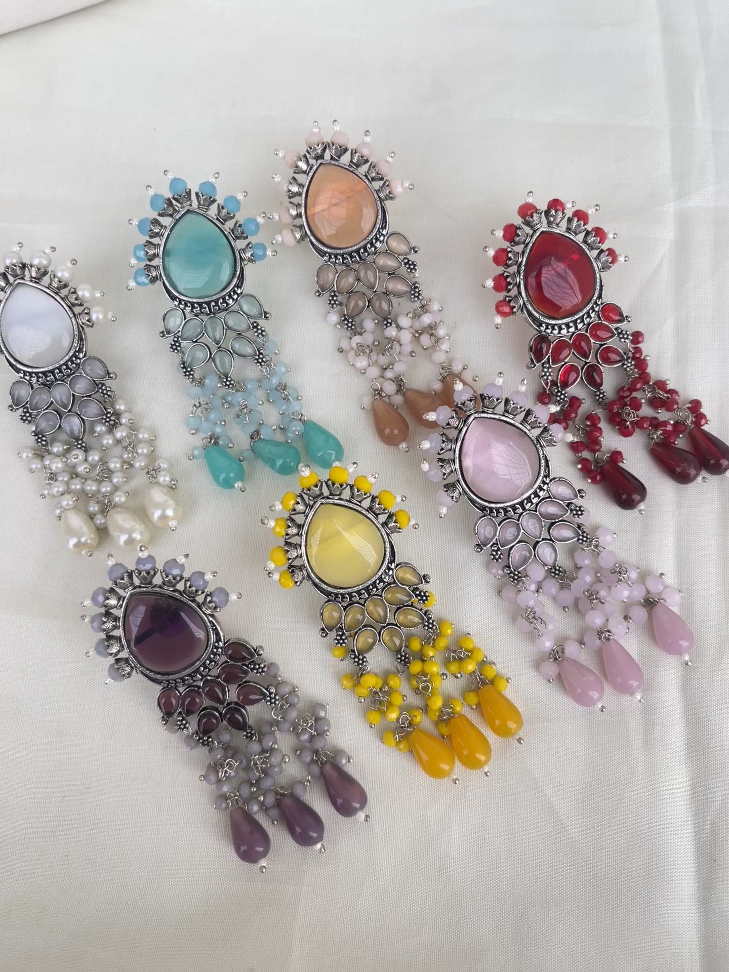 Oxidised hanging Earrings